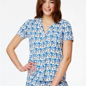 Roller Rabbit Blue Monkey Pajamas